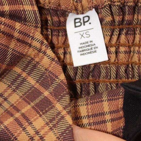 NEW BP Plaid Crop Top Women XS - Picture 3 of 9